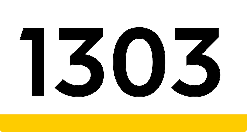 1303